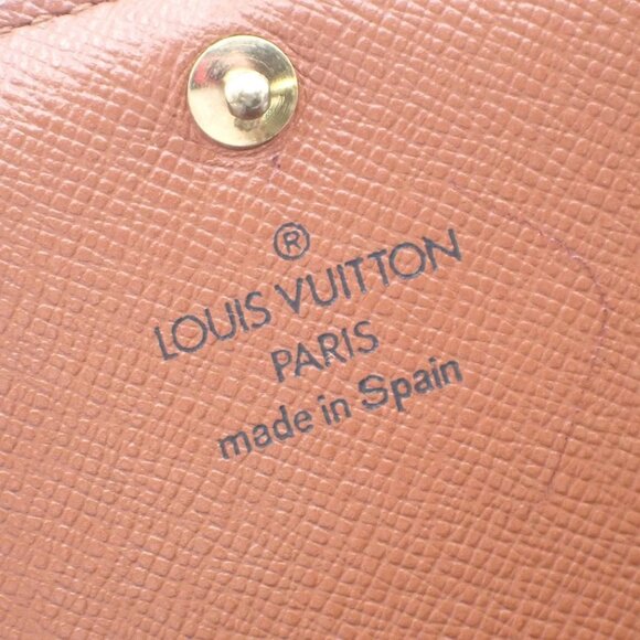 LOUIS VUITTON Porte Monnaie Billets Tresor Wallet Monogram Brown M61730 01EF434 - Picture 13 of 16